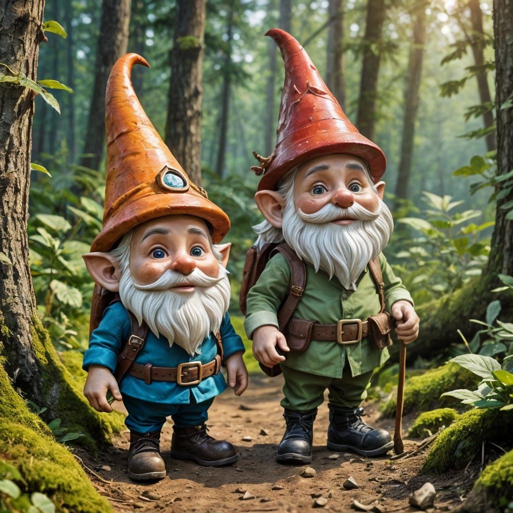 Gnomes' Forest Adventure: A Whimsical Journey