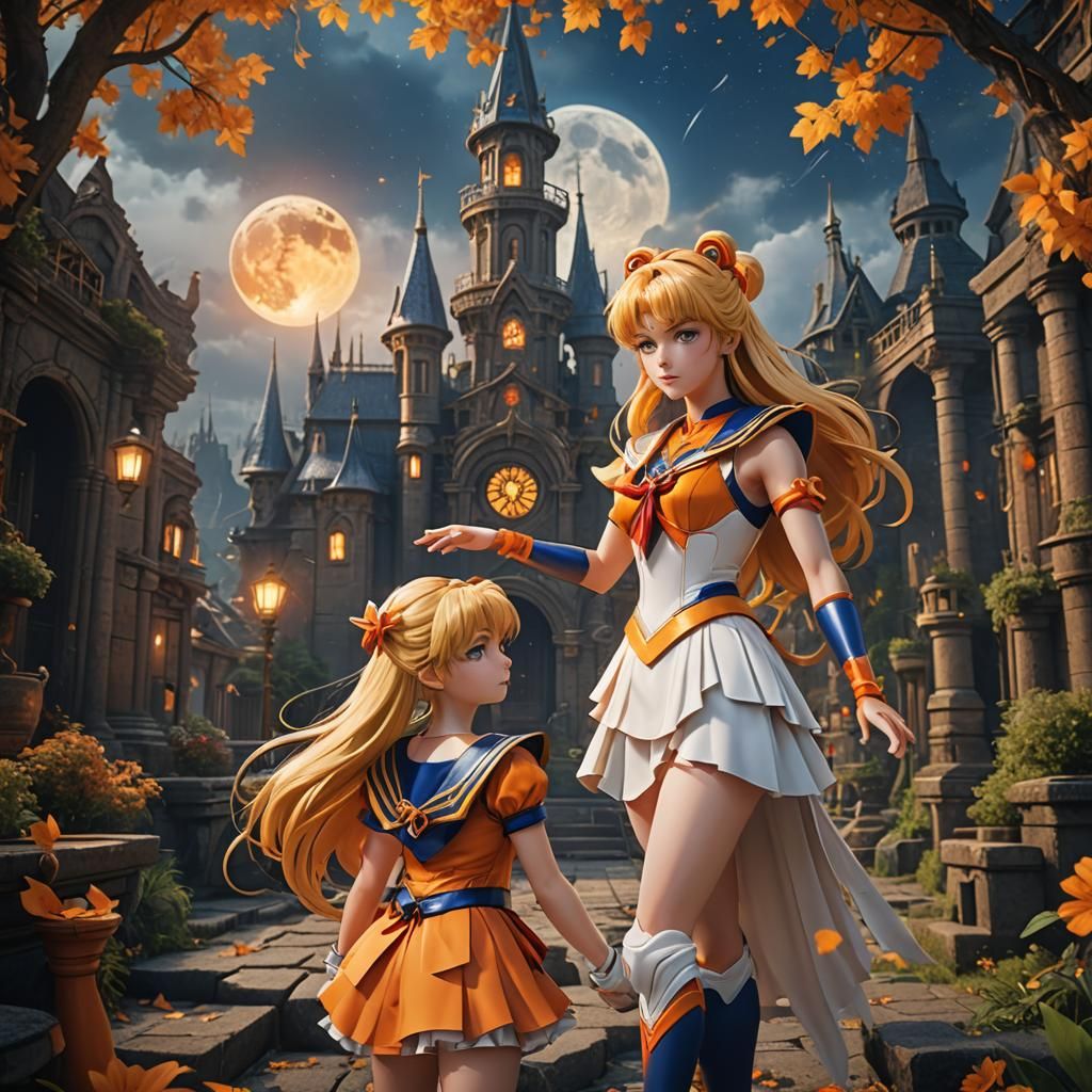 Real Life Sailor Venus: Detailed Fantasy Art