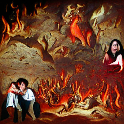 Francesca and Paolo in Hell: A Classical Depiction