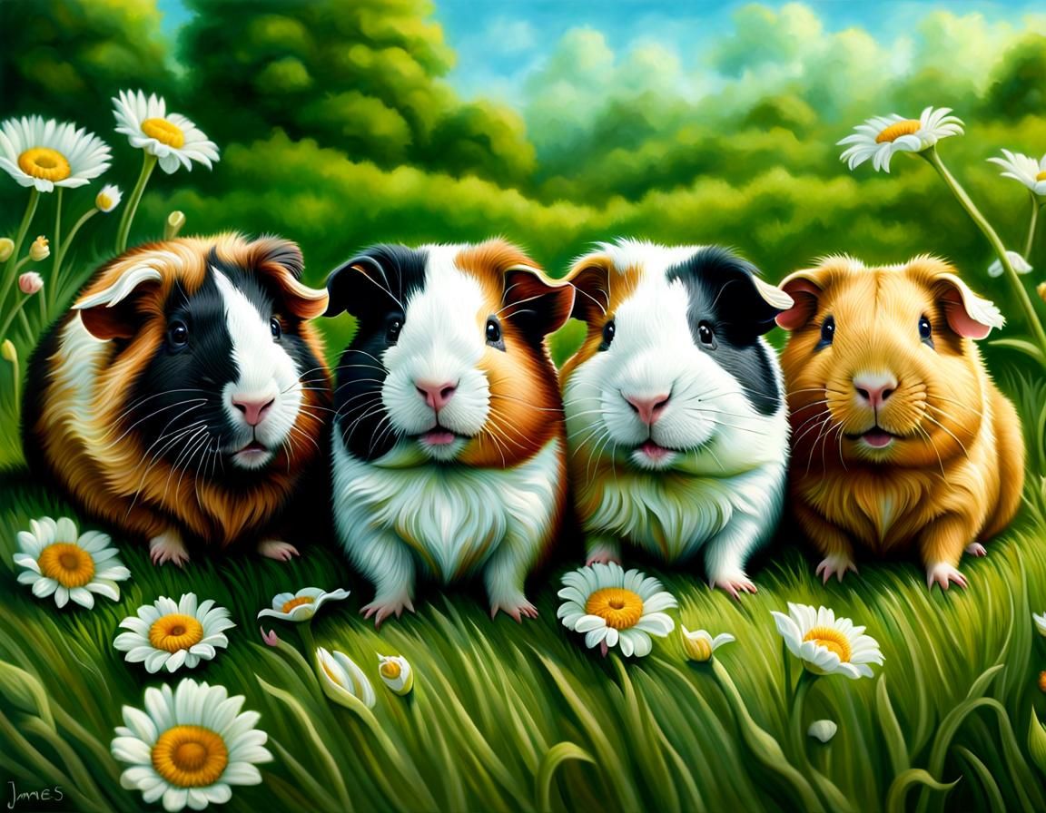 baby guinea pig brothers