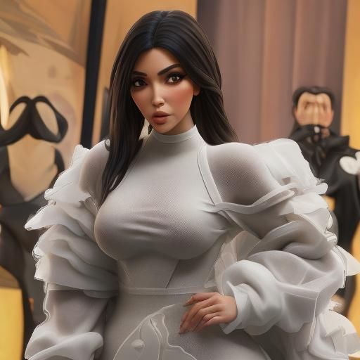 AI Image of Kardashian