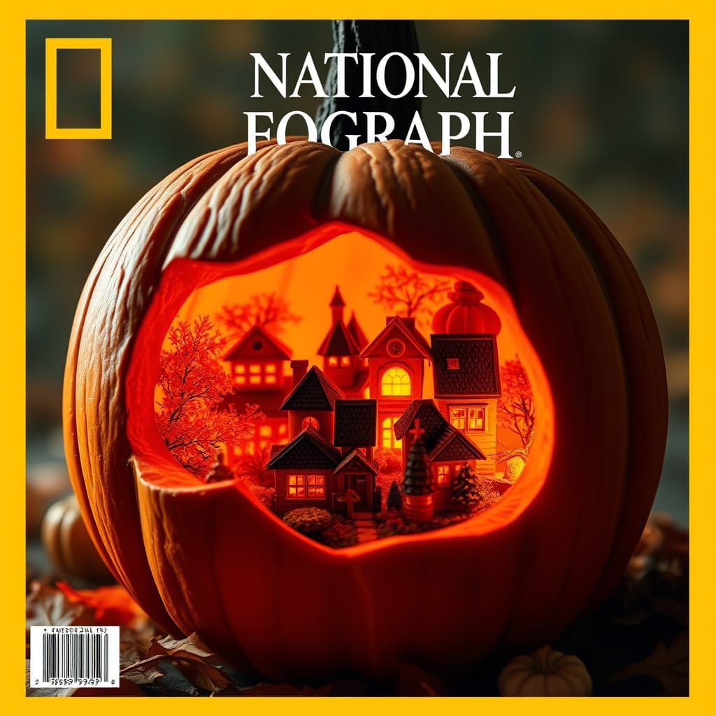 Autumn Village Inside Jack O'Lantern National Geographic Cov...