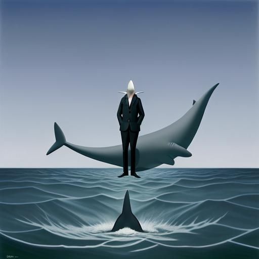 Surreal Sleepwalking Shark Wags Tail