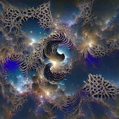 Infinite Fractal Space: A Geometric Wonder