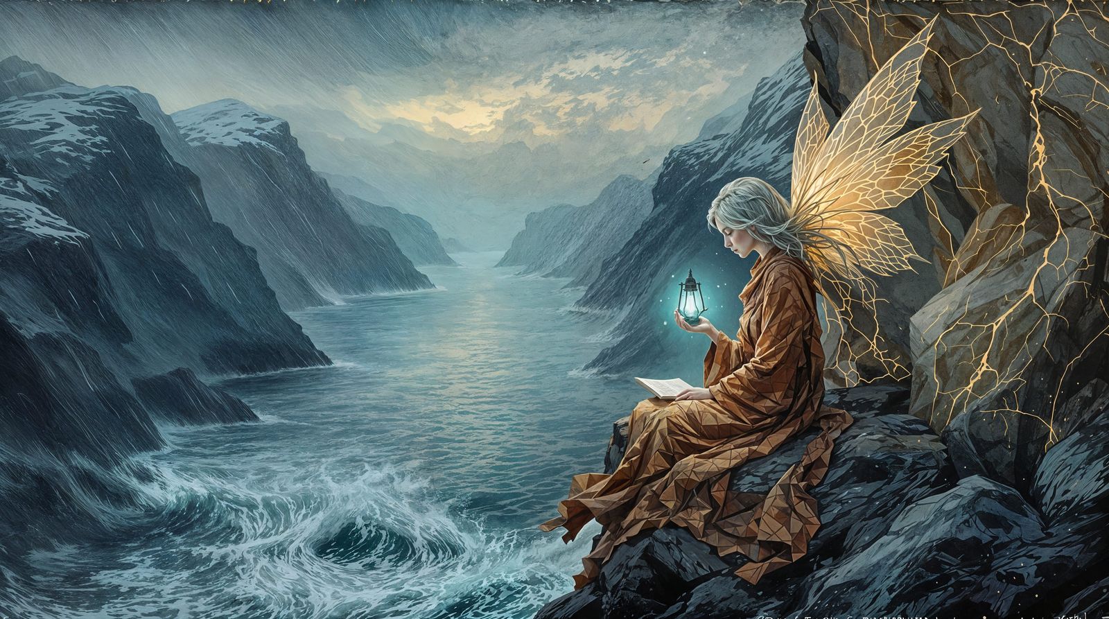 Fragile Salvation on a Stormy Norwegian Fjord