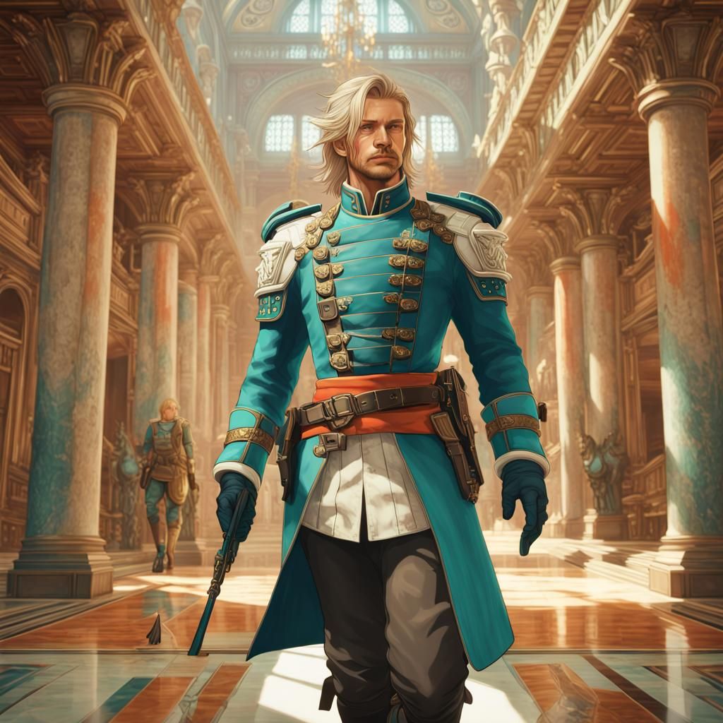 Captain Basch Palace Wanderer in Art Nouveau Style