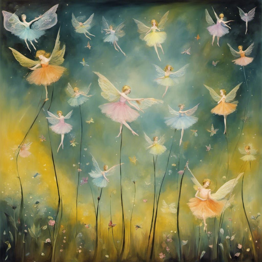 Fairies and Angels Dancing, Making Magic