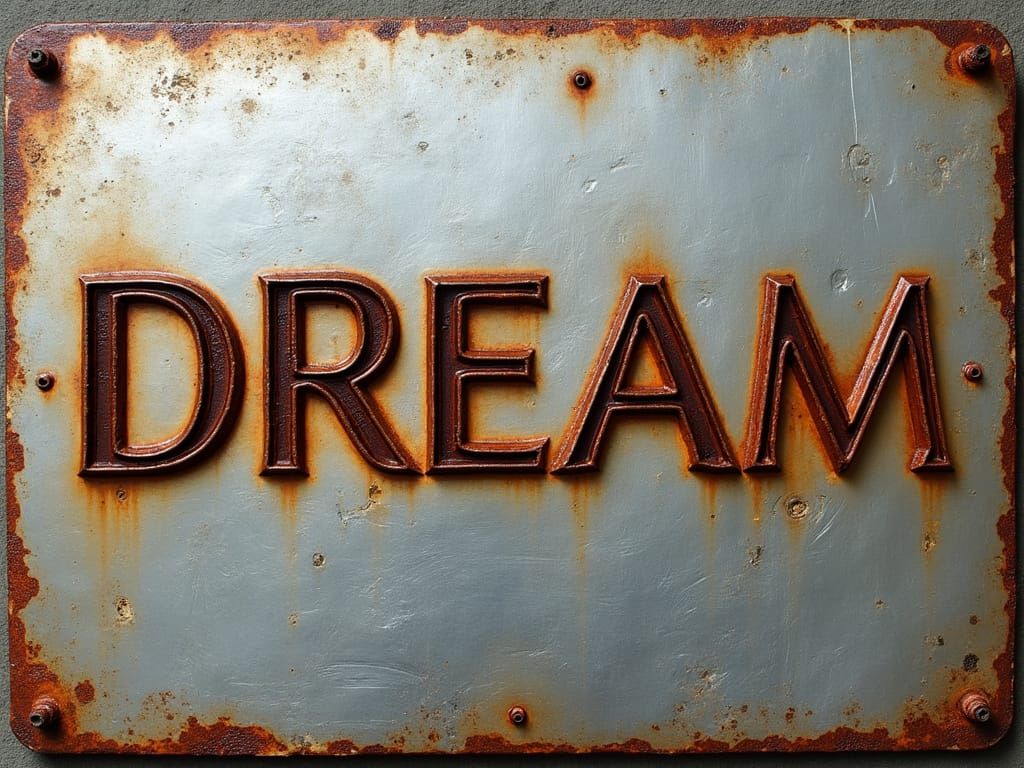 Dream Burned on Metal Plate: Digital-Traditional Fusion