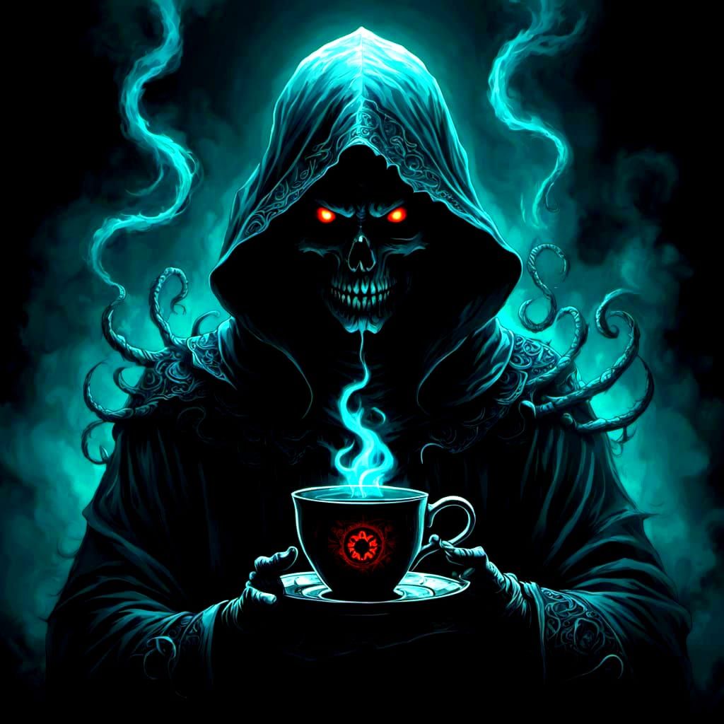 Your Evil Shadow Enjoys a Cup of Tea