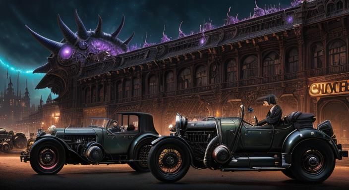 They roamed by night