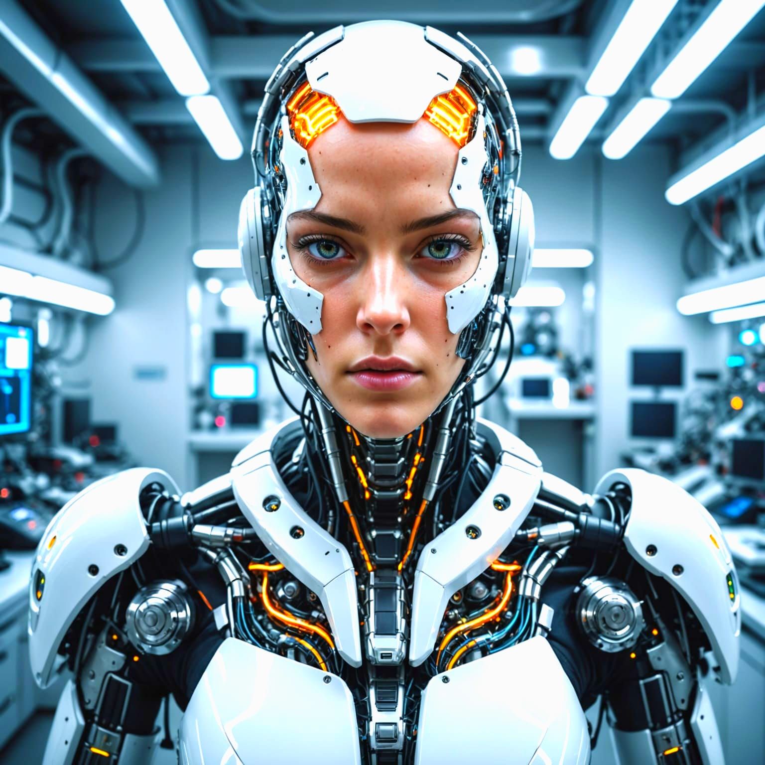 Cyborg Duality in Photorealistic Detail