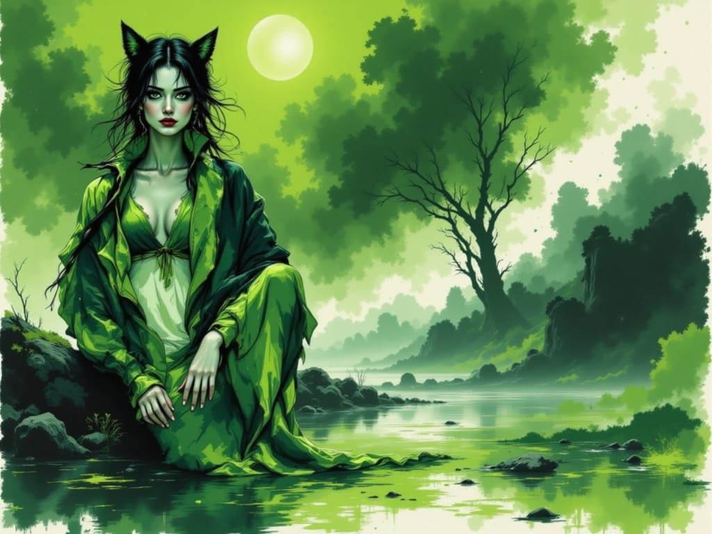 Whispers in the Misty Green Hush