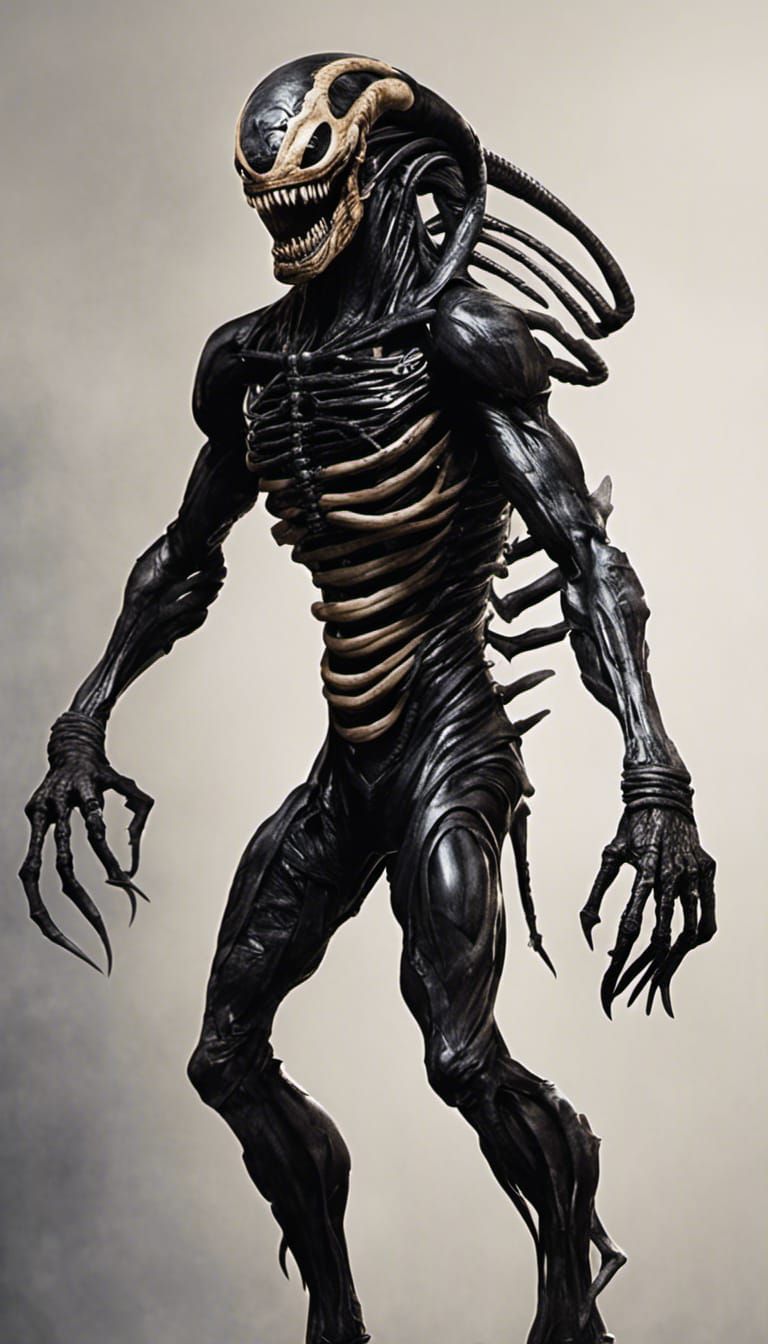 Mummy Venom Symbiote Xenomorph