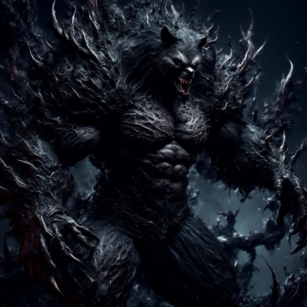 Photorealistic Antihero with Tattoos in Comic Book Style