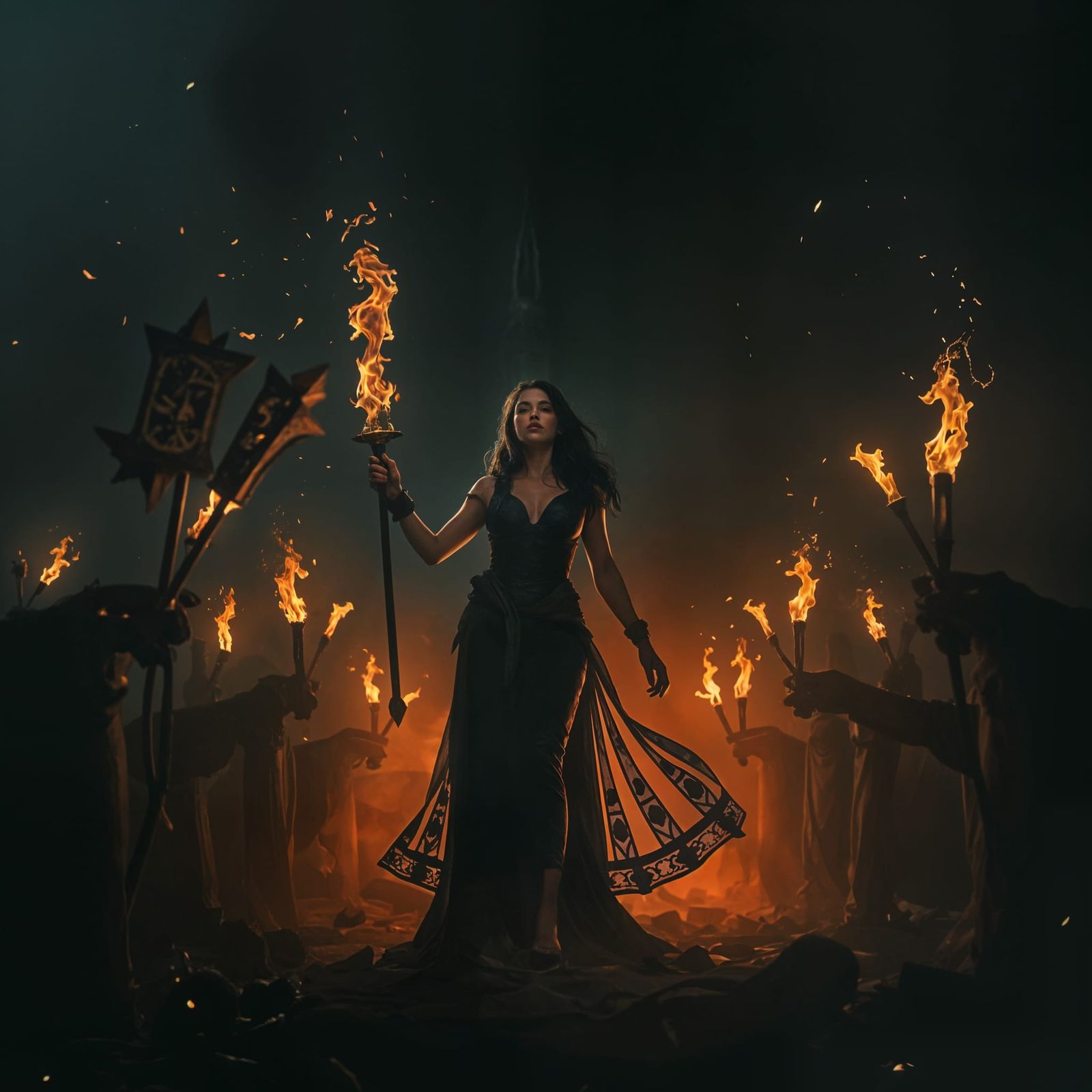 Shadows and Torches: A Path of Fire