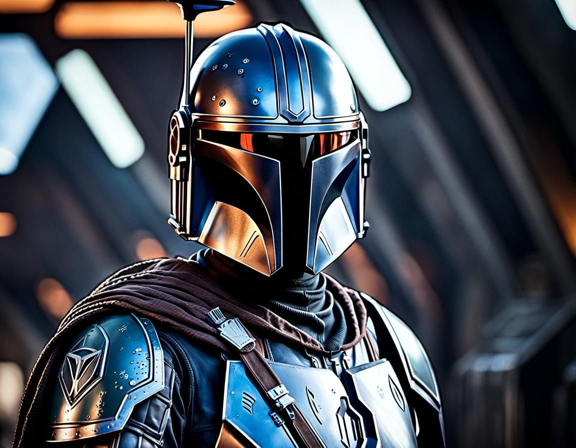 Bo-Katan Kryze in Mandalorian Armor, Digital Art