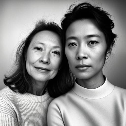 Personification of Motherhood: Strength and Love