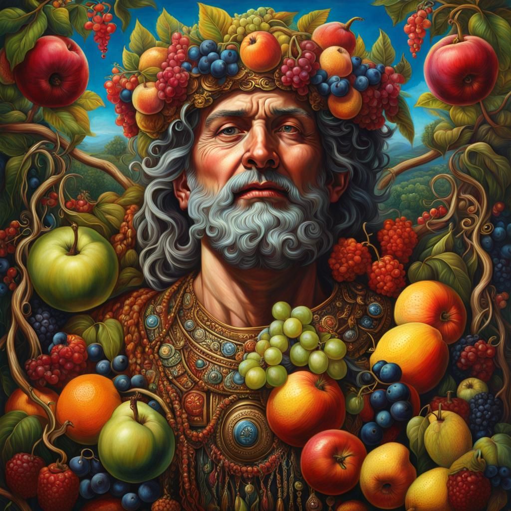 Vertumnus the Ancient Roman god of the seasons