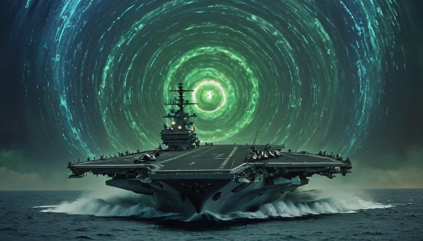 Poster of sci-fi movie "The Final Countdown" 1980