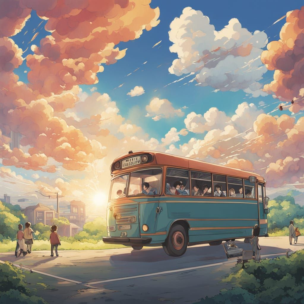 Taiwanese Immortals Sky Tour, Ghibli Anime Style
