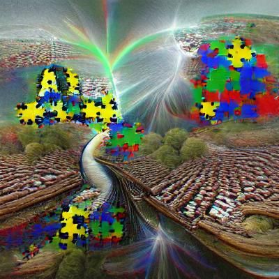 Vibrant 8K Visualization of Abstract Altruism