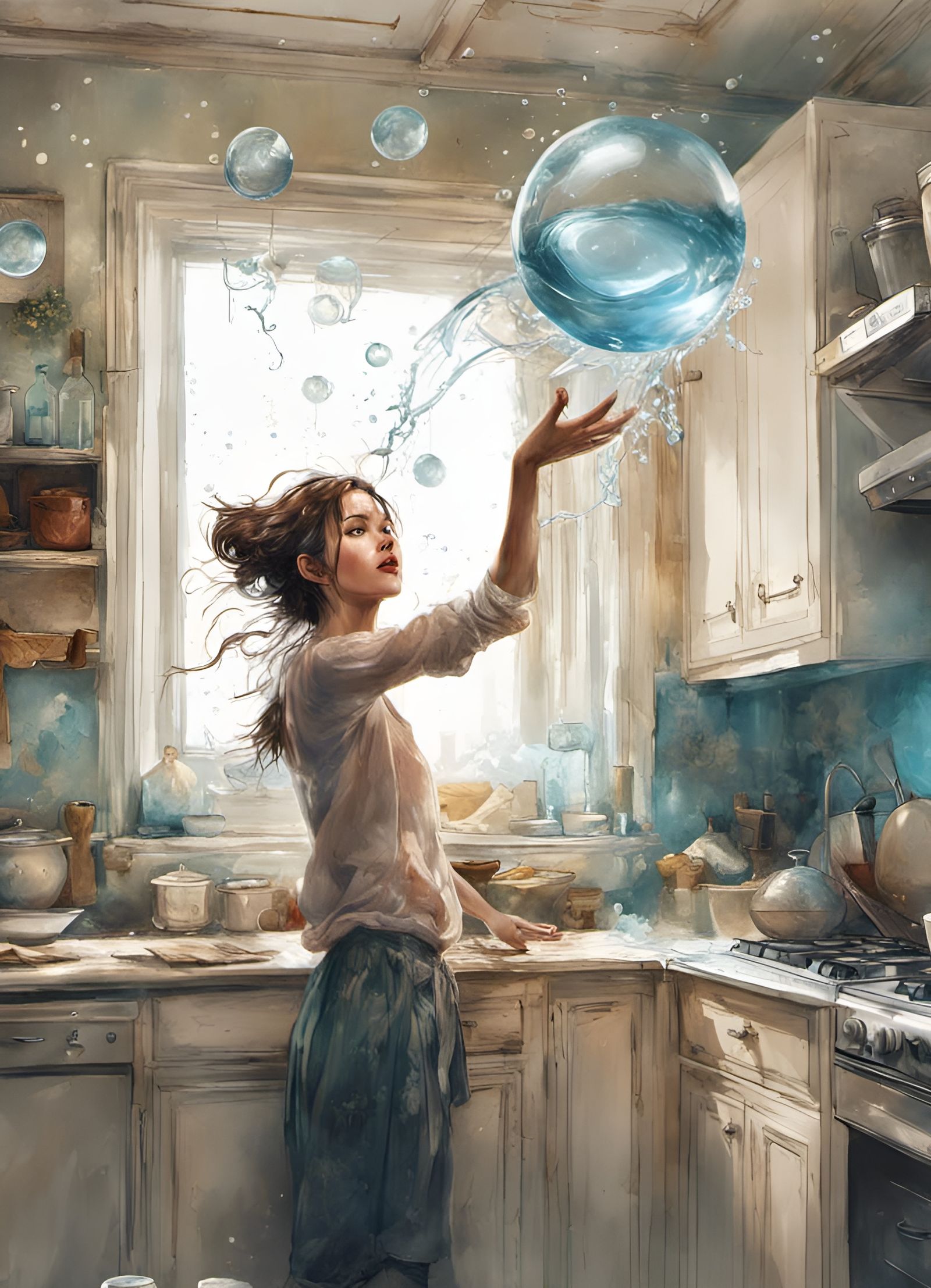 Controlling the water