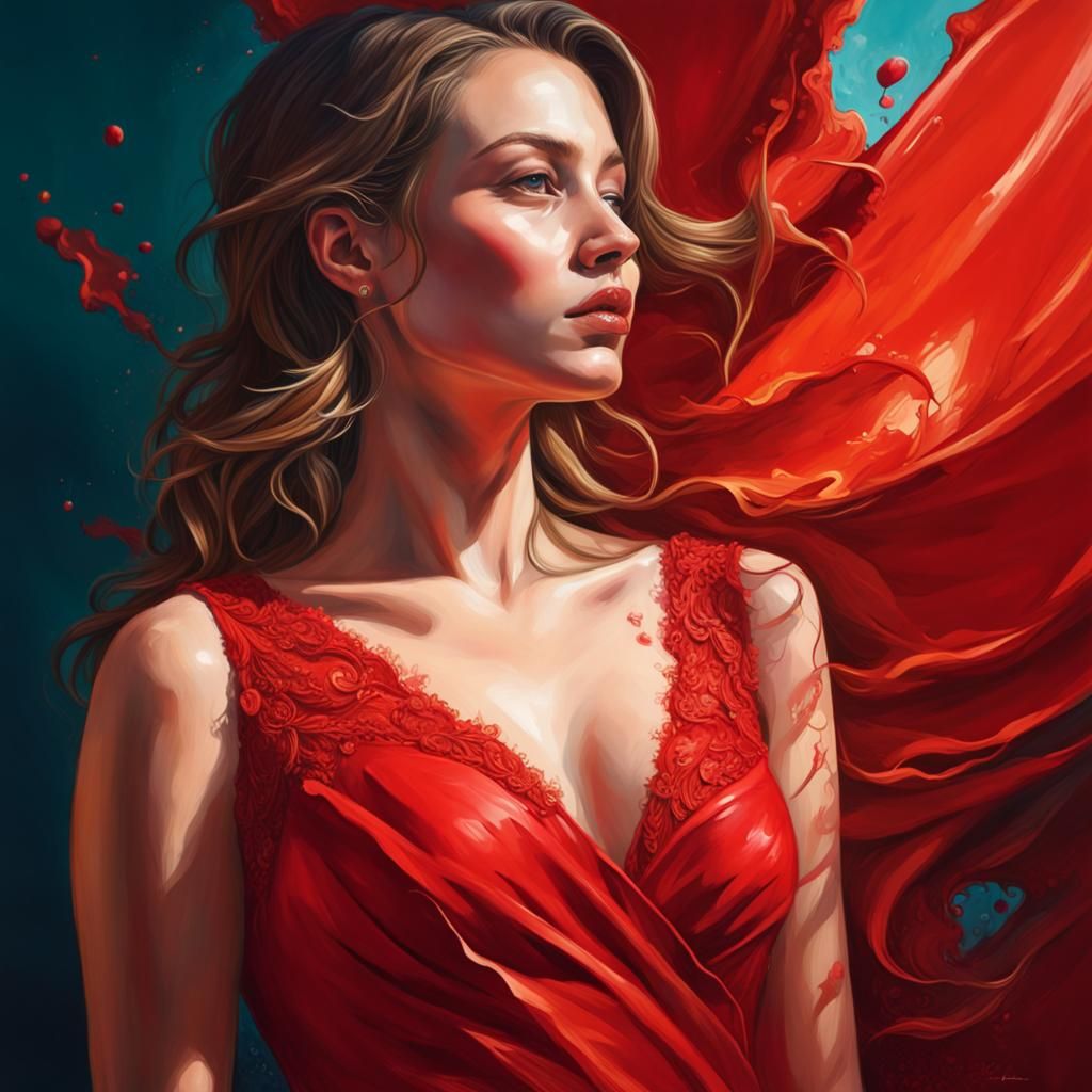 Two things in the world are not meant to be hidden – love and your red dress