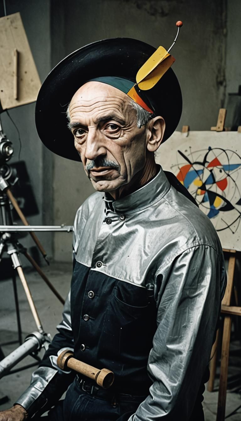 Abstract Modern Art in Cel-Shaded Style