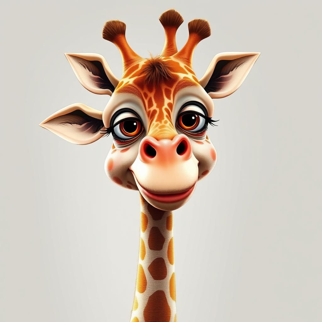 Wacky Sophie la Girafe Caricature