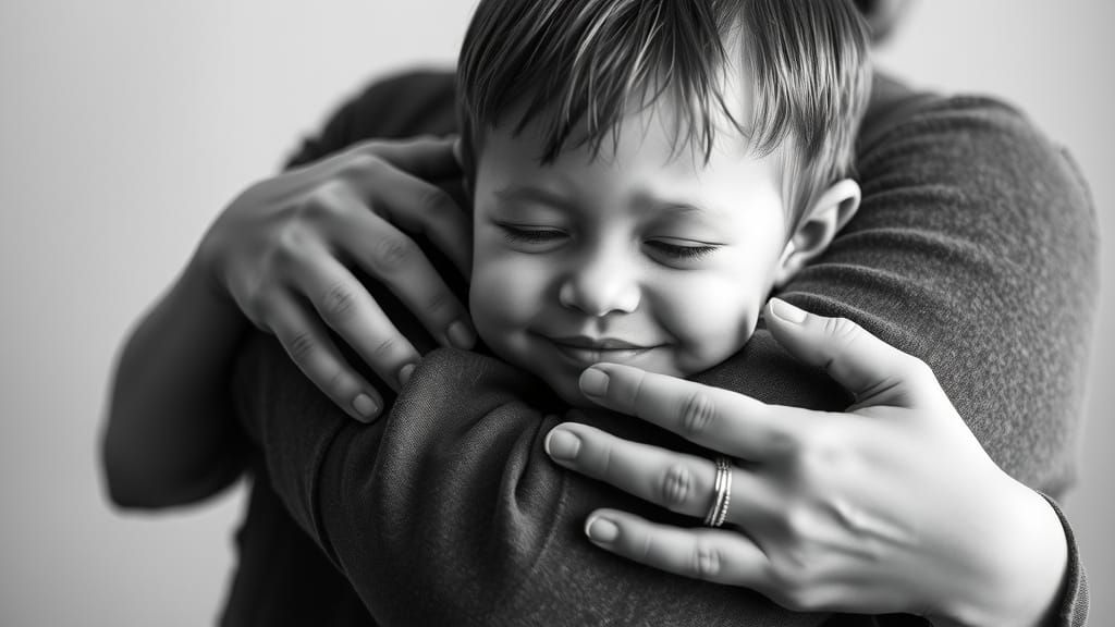 Mother and Child Share a Heartfelt Moment of Unconditional S...
