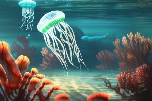 Drifting jellies