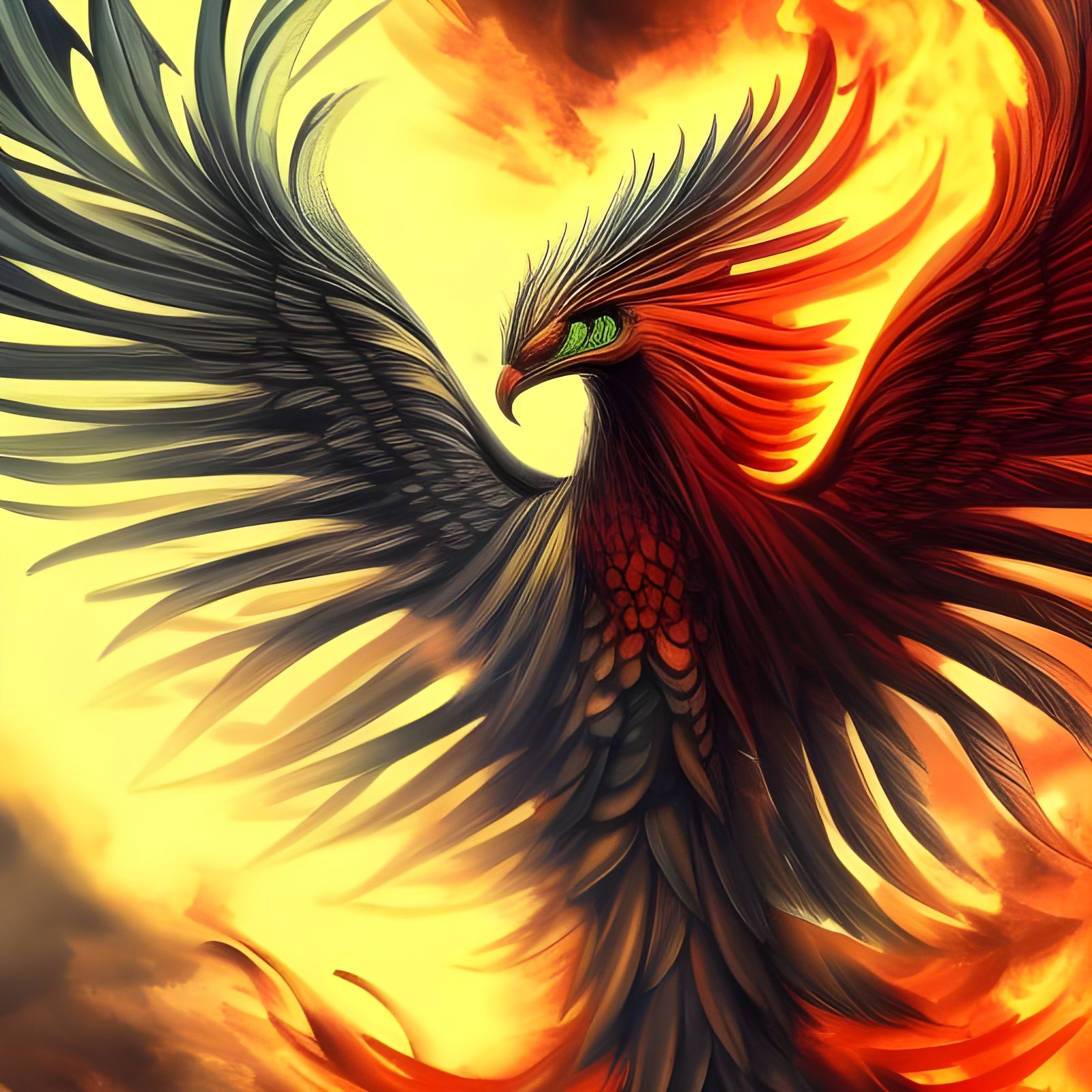 Flaming phoenix XXIV... omg