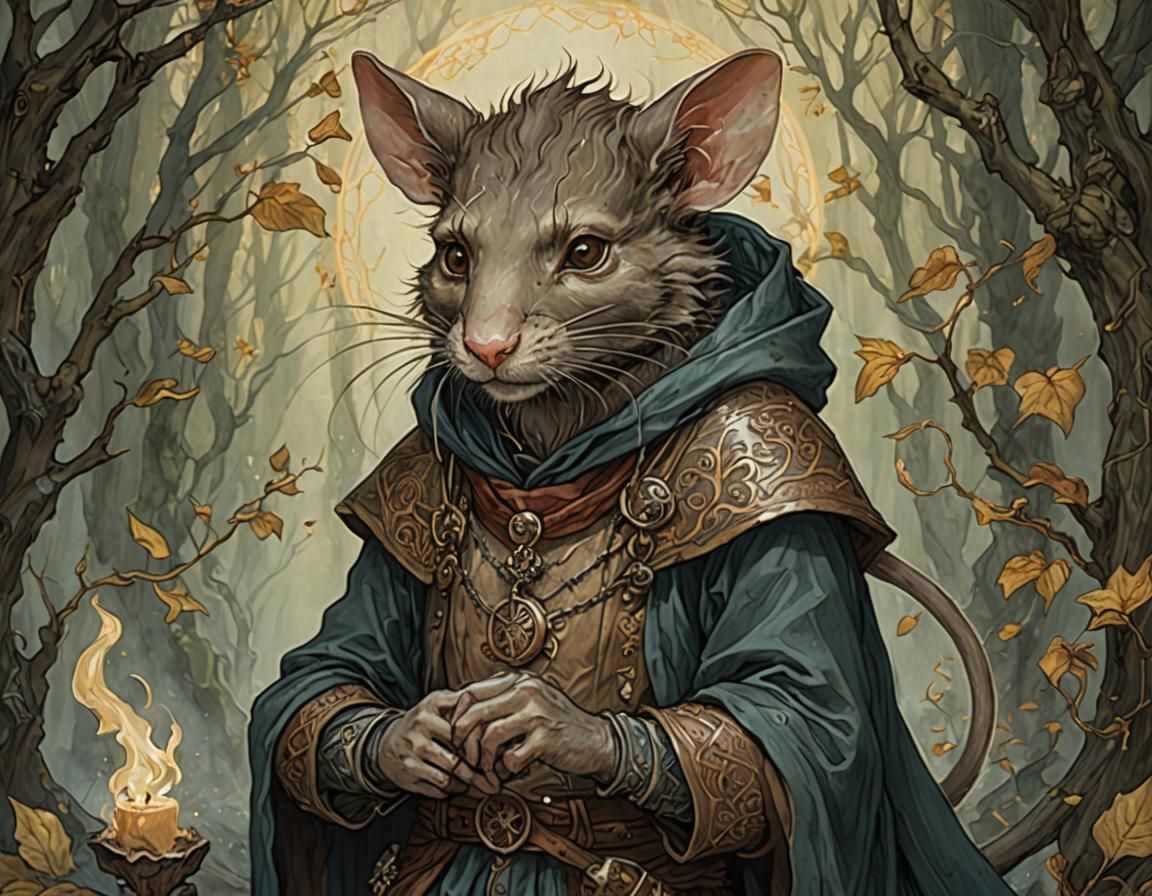 Blacktail, Ratfolk wizard