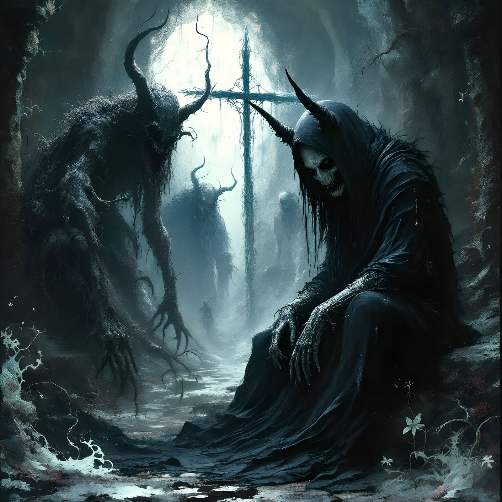 Black Metal Art: Satanic Horrors in Gothic Style
