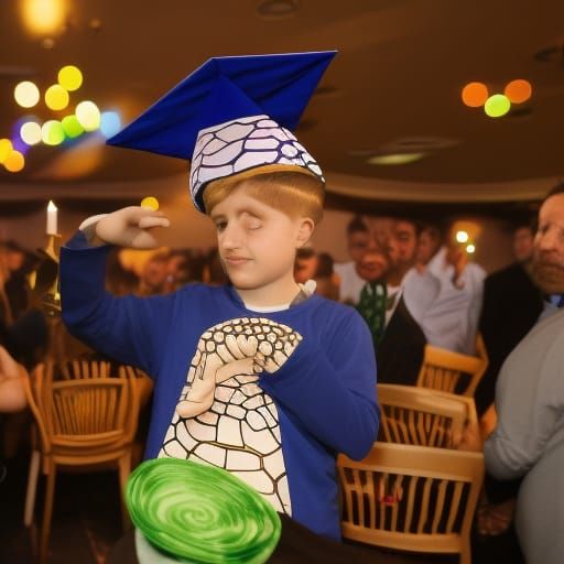 Jewish Turtle's Bar Mitzvah Celebration
