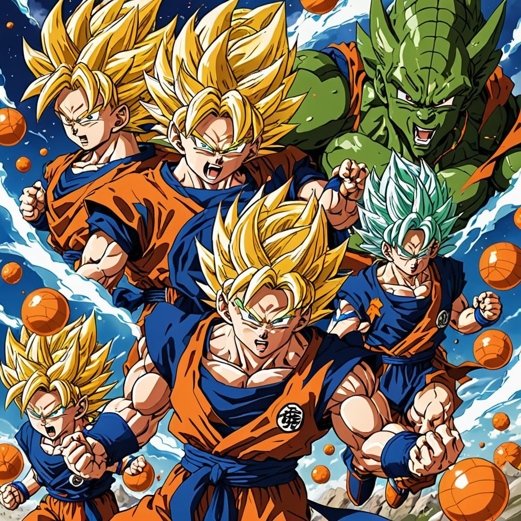 Anime Dragon Ball Key Visual Art
