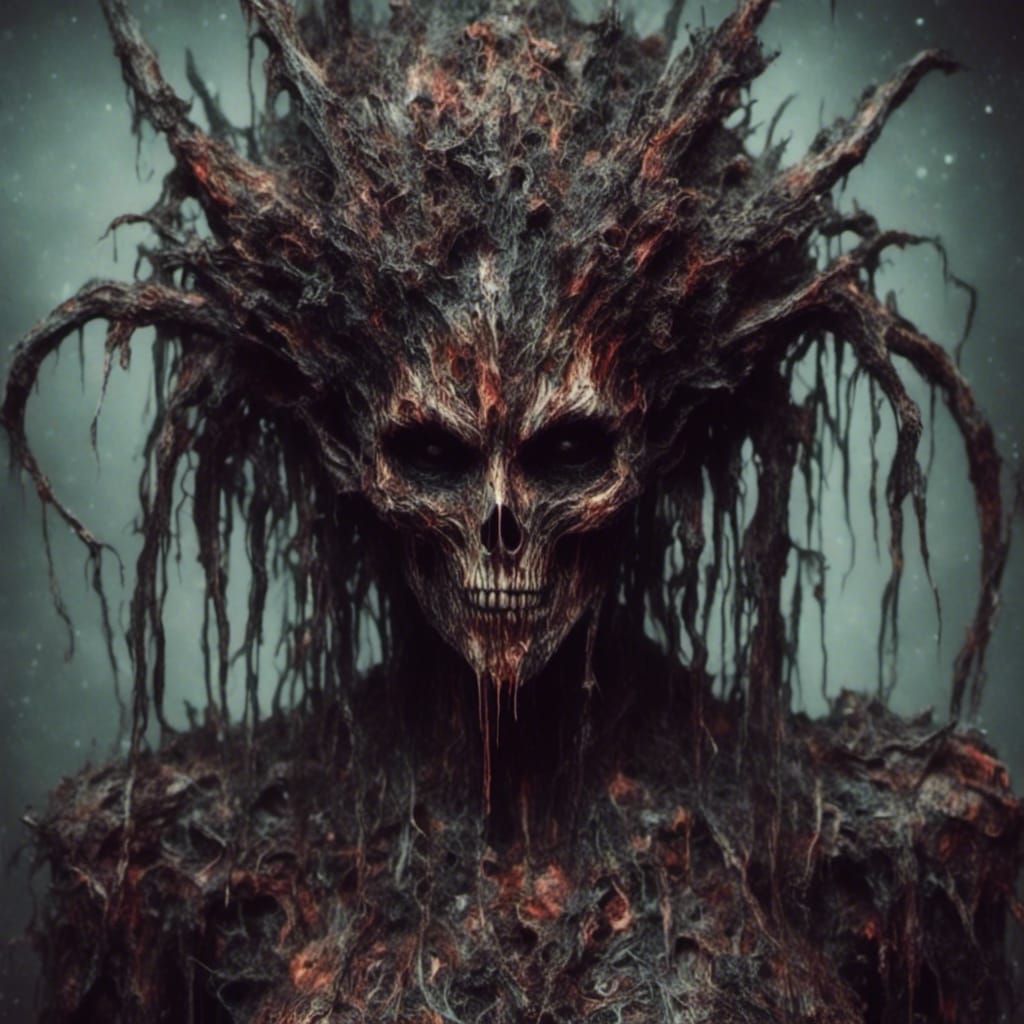 A Vain King in Macabre Style