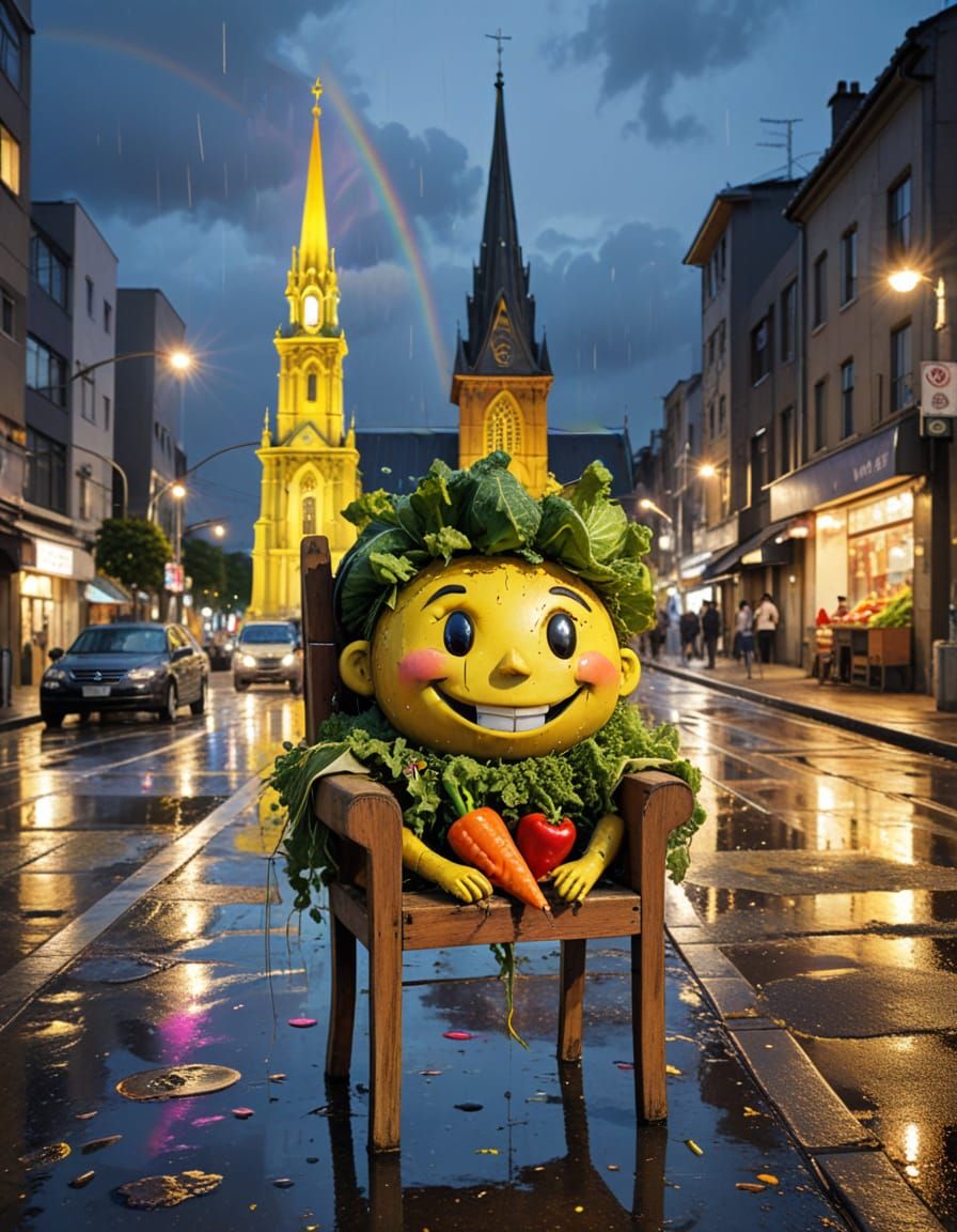 Steampunk Tokyo Objects With Faces