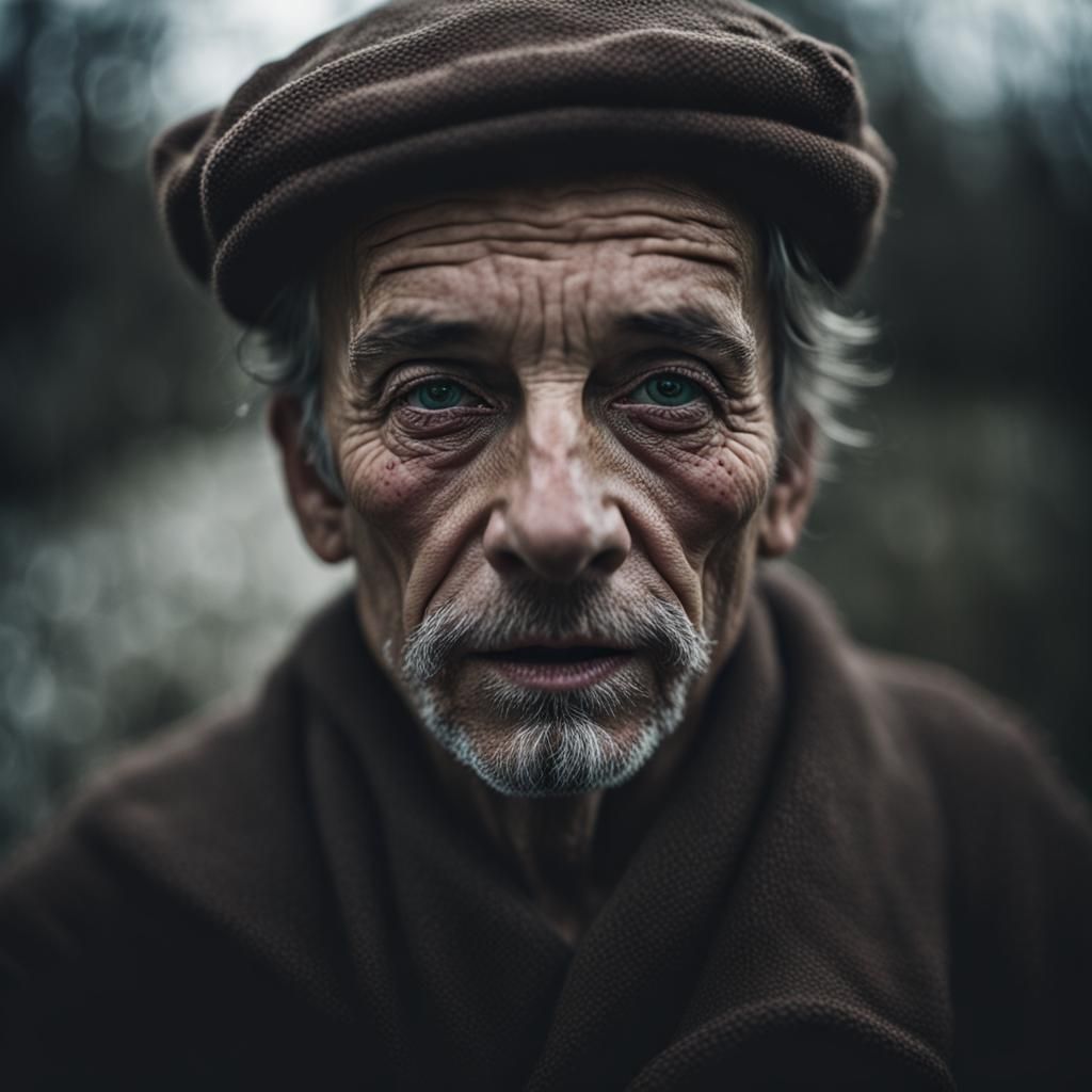 Evocative Portrait in Natural Ambient Light