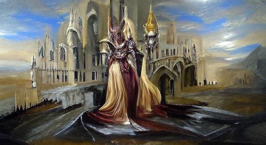 Lady Gwyndolin Anor Londo Concept Art
