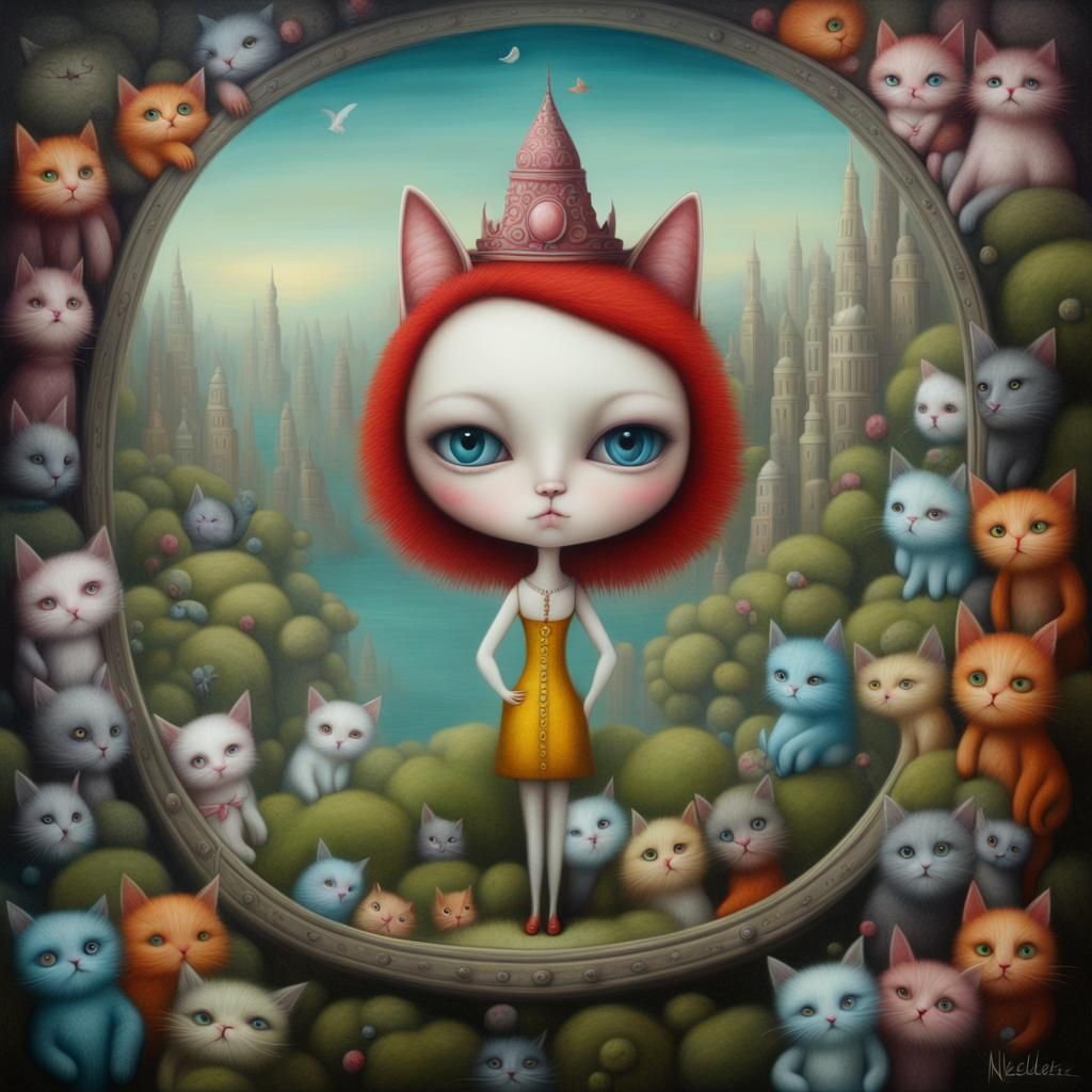 This is the head of our cat kindergarten