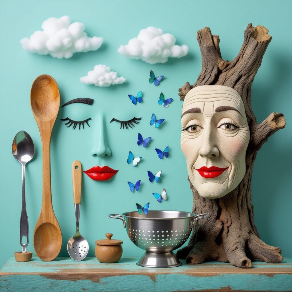 Whimsical Faces in Everyday Objects