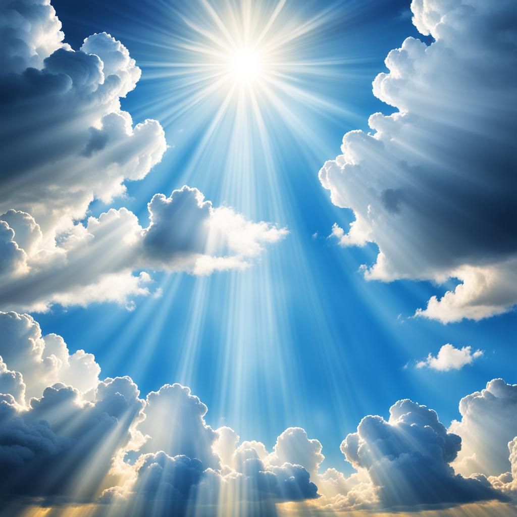 Shabat Shalom: Divine Light in the Clouds