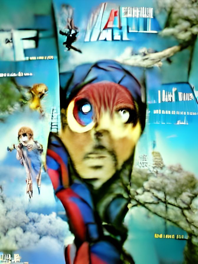 Anime Marvel Freefall Action Scene