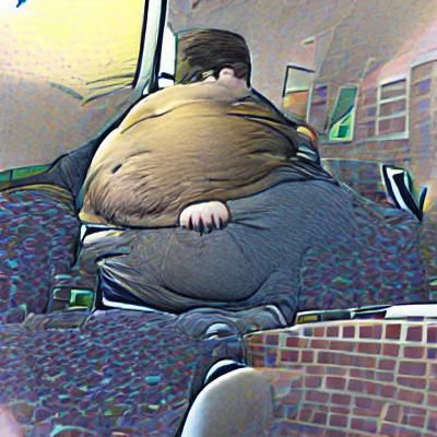 AI Image of an Obese Person