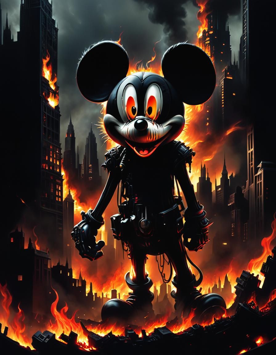 Antichrist Mickey Mouse
