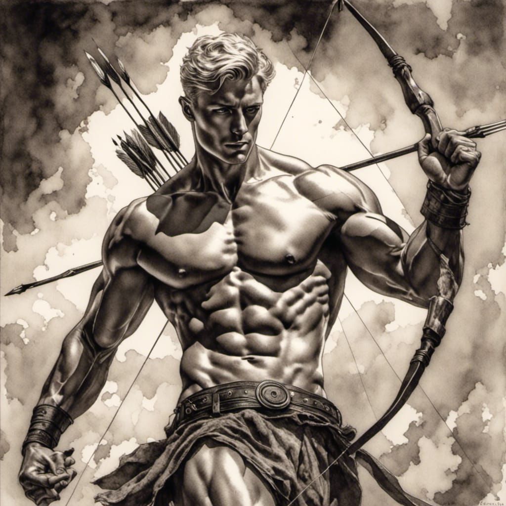 Vintage Archer: A Tom of Finland Inspired Physique