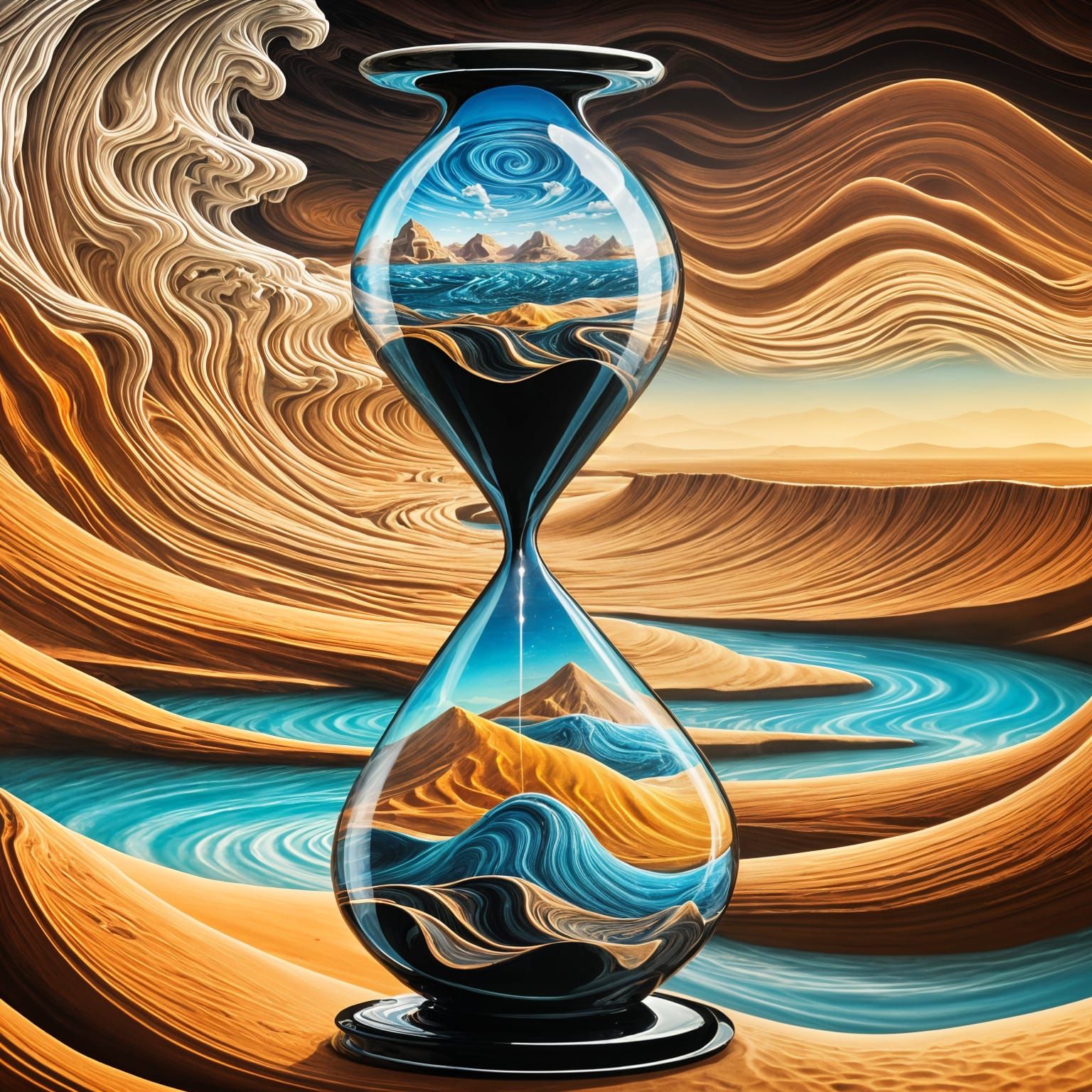 Surrealism fantasy art