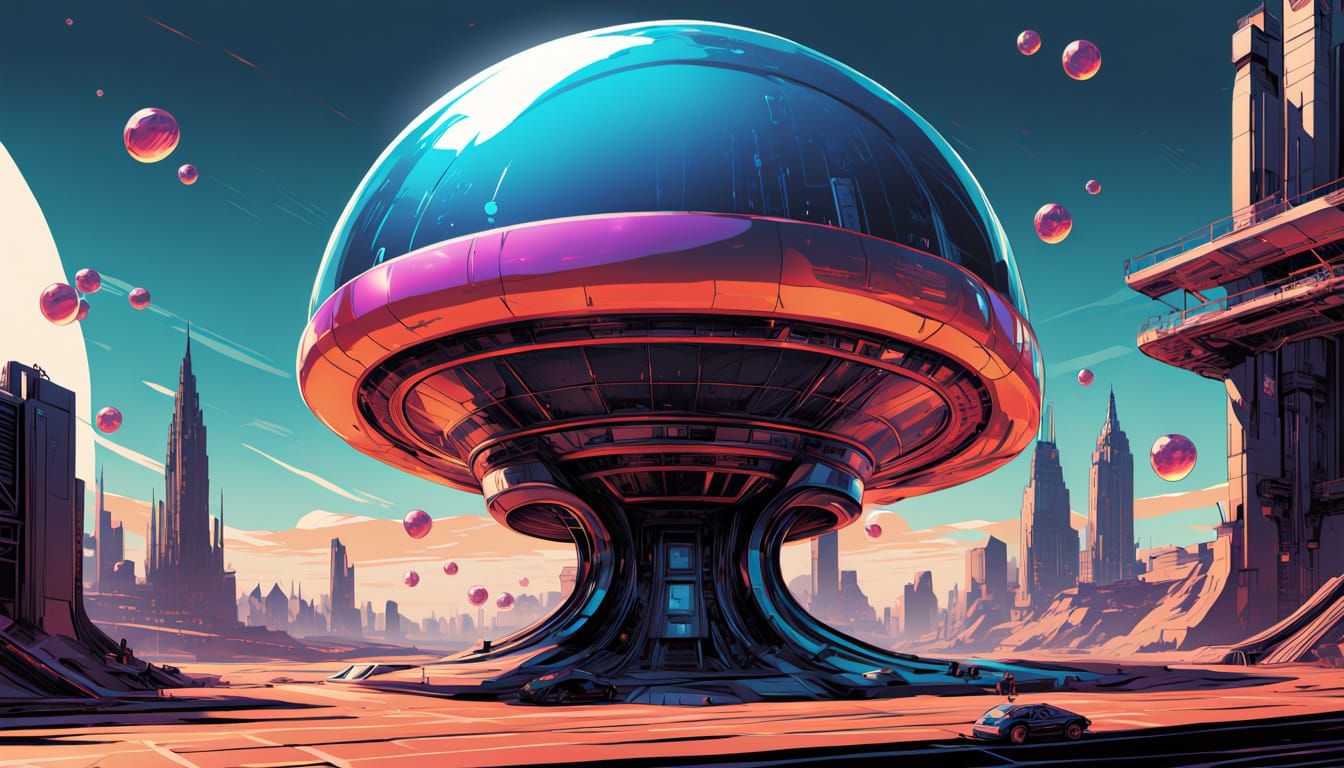 Bubble Gum Contest in Comic Book Style