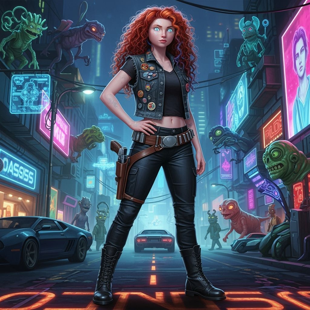 Merida Reimagined as Ready Player One's Parzival in Digital ...